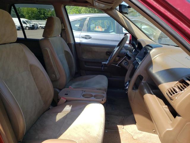 Photo 5 from auction – 2002 HONDA CR-V EX with VIN JHLRD78892C064430