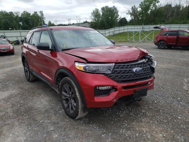 FORD EXPLORER X 2021 with VIN 1FMSK8DH3MGC46728 - Photo from auction