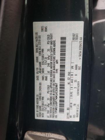 Photo 10 from auction – 2019 FORD ESCAPE S with VIN 1FMCU0F74KUC02997