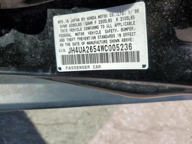 Photo 10 from auction – 1998 ACURA 2.5TL with VIN JH4UA2654WC005236
