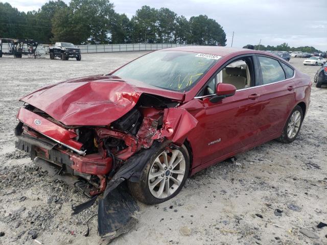 Photo 2 from auction – 2019 FORD FUSION SE with VIN 3FA6P0LU3KR222531