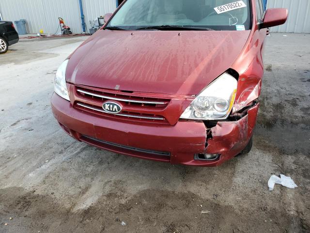 Photo 9 from auction – 2008 KIA SEDONA EX with VIN KNDMB233986193903
