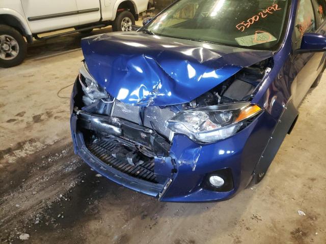 Photo 9 from auction – 2015 TOYOTA COROLLA L with VIN 2T1BURHE5FC414889