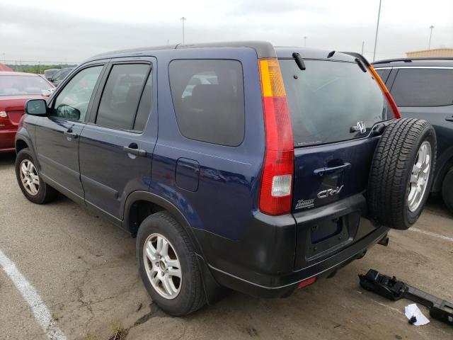 Photo 3 from auction – 2004 HONDA CR-V EX with VIN SHSRD78844U210129