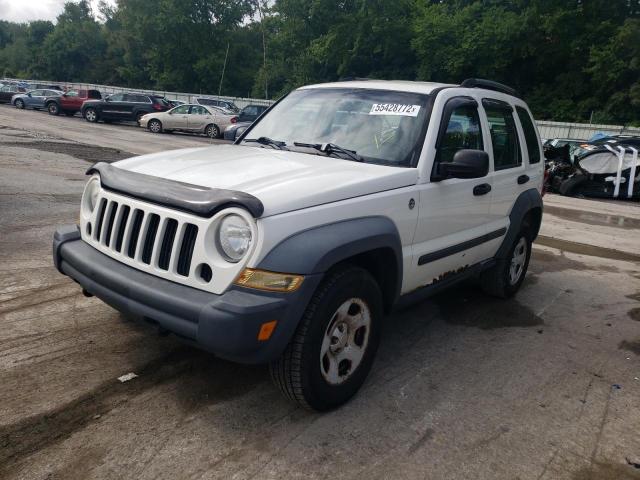 Photo 2 from auction – 2006 JEEP LIBERTY SP with VIN 1J4GL48K16W280420