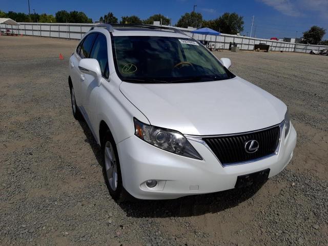 LEXUS RX 350 2011 with VIN 2T2ZK1BA0BC063066 - Photo from auction