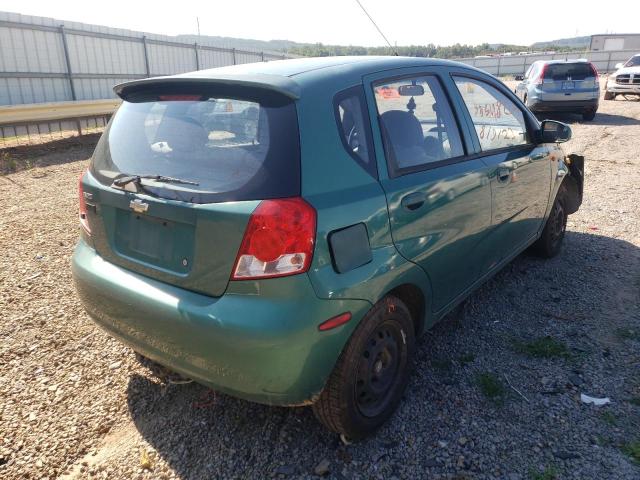 Photo 4 from auction – 2004 CHEVROLET AVEO with VIN KL1TD62654B175092