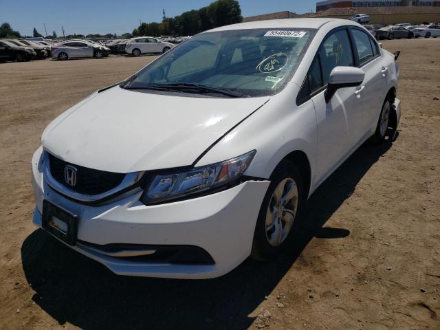 Photo 2 from auction – 2015 HONDA CIVIC LX with VIN 19XFB2F53FE297137