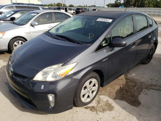 Photo 2 from auction – 2012 TOYOTA PRIUS with VIN JTDKN3DU8C5527641