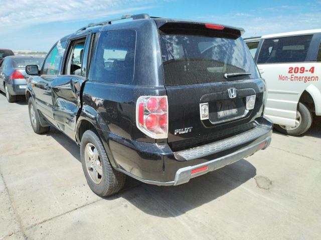 Photo 3 from auction – 2006 HONDA PILOT EX with VIN 2HKYF18586H509014