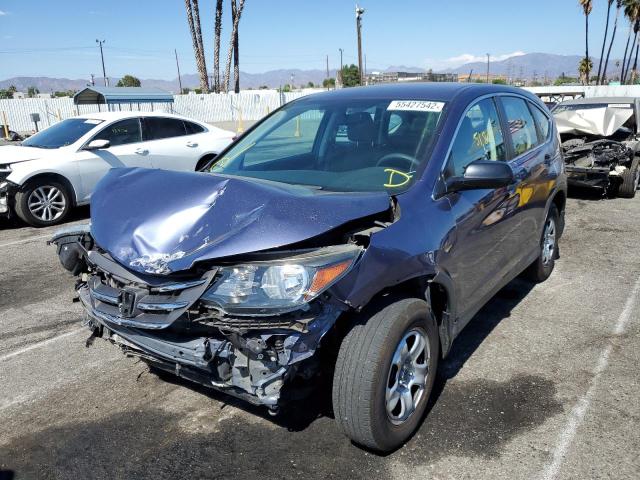Photo 2 from auction – 2014 HONDA CR-V LX with VIN 3CZRM3H33EG710373