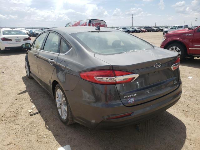 Photo 3 from auction – 2020 FORD FUSION SE with VIN 3FA6P0LU6LR252740