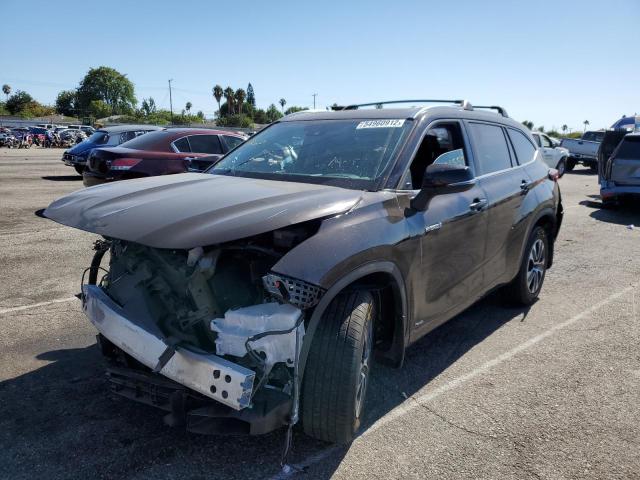 Photo 2 from auction – 2021 TOYOTA HIGHLANDER with VIN 5TDHBRCH6MS027922