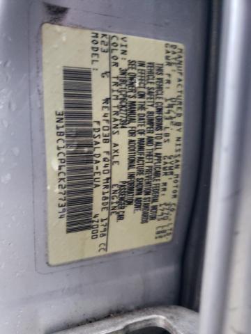 Photo 10 from auction – 2012 NISSAN VERSA S with VIN 3N1BC1CP6CK277394