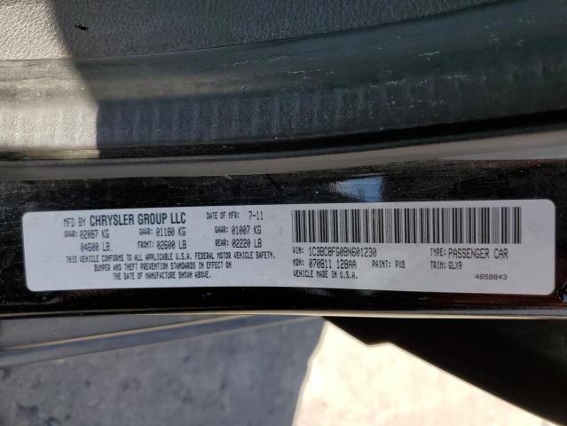 Photo 10 from auction – 2011 CHRYSLER 200 S with VIN 1C3BC8FG0BN601230