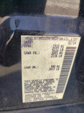 Photo 10 from auction – 2014 NISSAN ALTIMA 2.5 with VIN 1N4AL3AP1EC293542