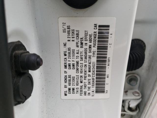 Photo 10 from auction – 2012 ACURA TL with VIN 19UUA8F23CA034021