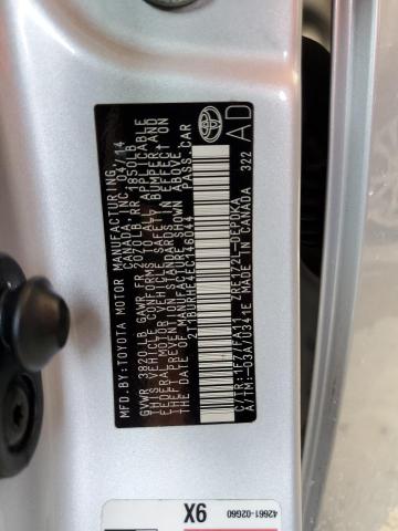 Photo 10 from auction – 2014 TOYOTA COROLLA L with VIN 2T1BURHE4EC146044