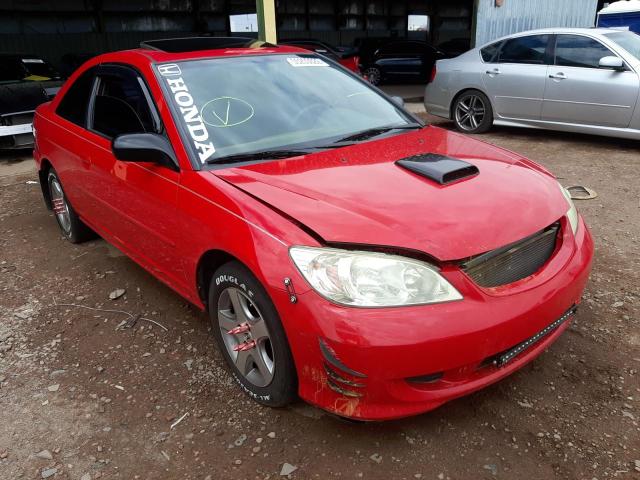 Photo 1 from auction – 2004 HONDA CIVIC EX with VIN 1HGEM22944L083567