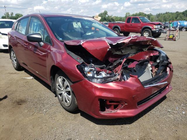 SUBARU IMPREZA 2019 with VIN 4S3GTAB61K3705436 - Photo from auction