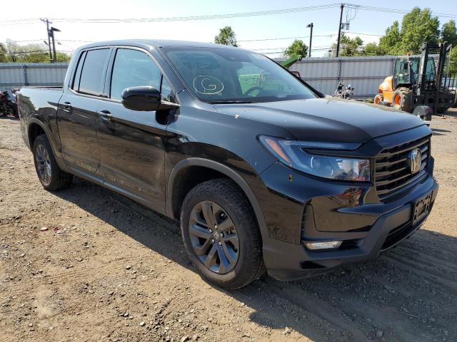 Photo 1 from auction – 2022 HONDA RIDGELINE with VIN 5FPYK3F19NB001145