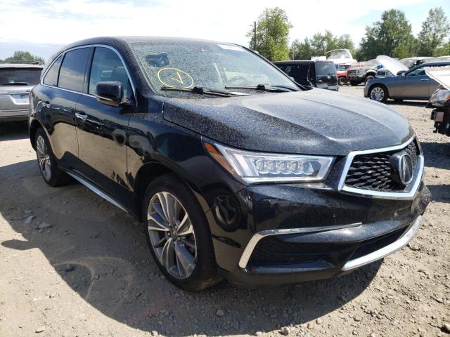 ACURA MDX TECHNO 2017 with VIN 5J8YD4H51HL001765 - Photo from auction