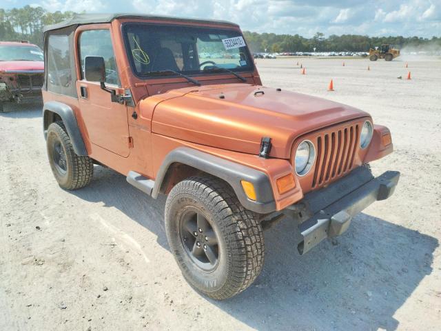 JEEP WRANGLER / 2000 with VIN 1J4FA29P7YP804490 - Photo from auction