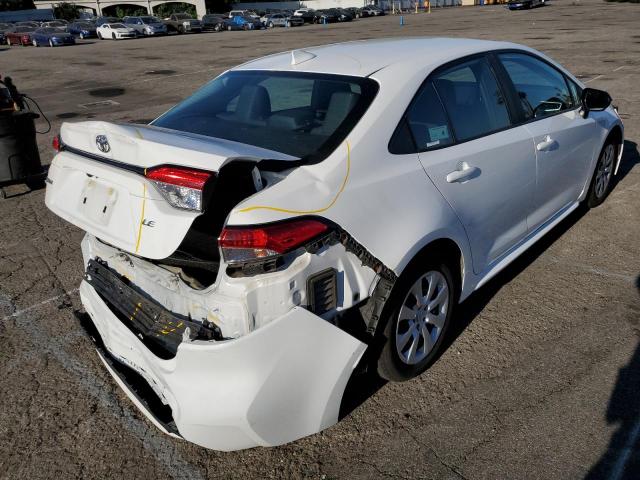 Photo 4 from auction – 2021 TOYOTA COROLLA LE with VIN 5YFEPMAEXMP205663
