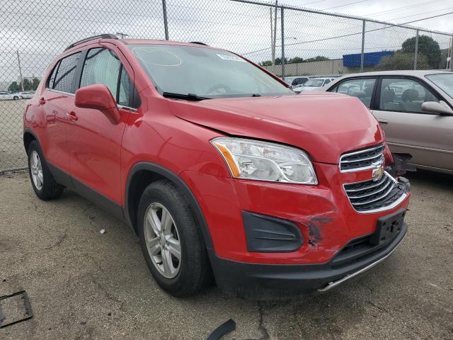 CHEVROLET TRAX 1LT 2016 with VIN KL7CJLSB5GB755389 - Photo from auction