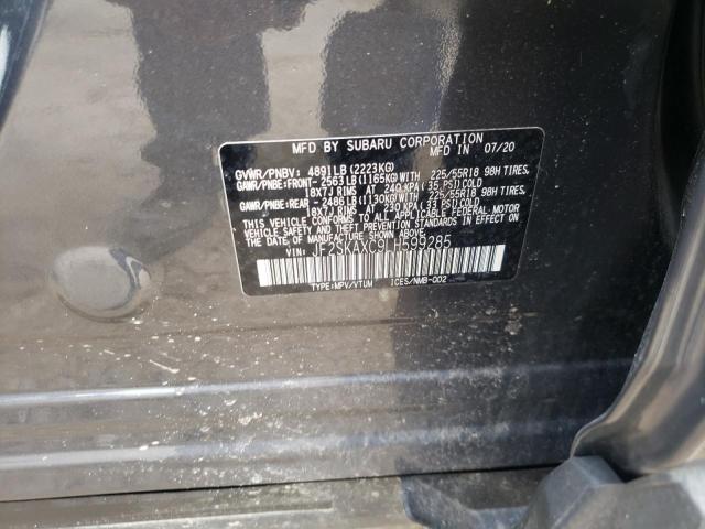 Photo 10 from auction – 2020 SUBARU FORESTER T with VIN JF2SKAXC9LH599285