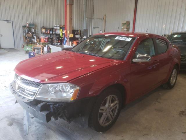 Photo 2 from auction – 2012 DODGE AVENGER SE with VIN 1C3CDZAB4CN174381