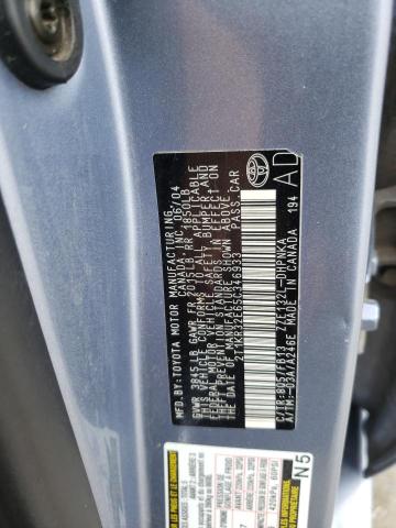 Photo 10 from auction – 2005 TOYOTA COROLLA MA with VIN 2T1KR32E65C346933