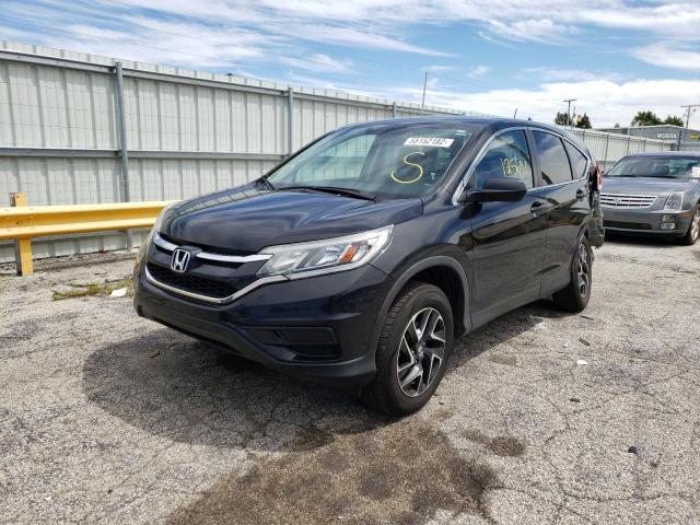 Photo 2 from auction – 2016 HONDA CR-V SE with VIN 5J6RM4H40GL081305