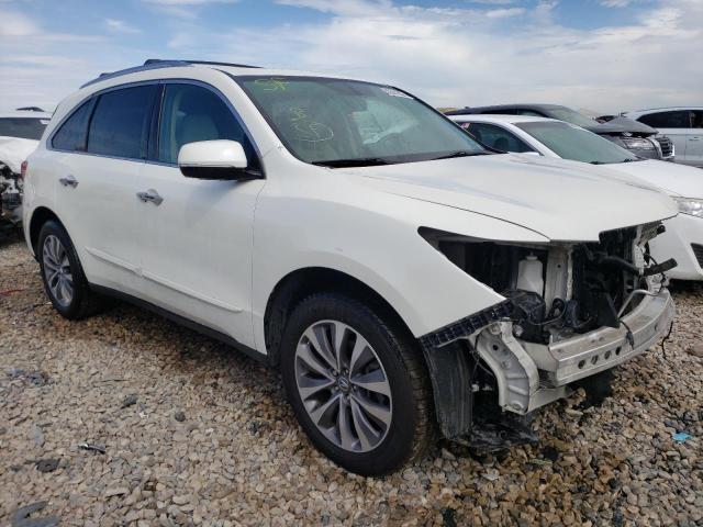 ACURA MDX 2014 with VIN 5FRYD4H29EB032151 - Photo from auction