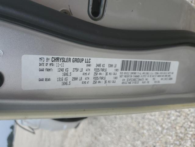 Photo 10 from auction – 2012 DODGE JOURNEY SE with VIN 3C4PDCAB5CT204479