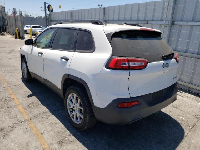 Photo 3 from auction – 2017 JEEP CHEROKEE S with VIN 1C4PJLAB5HW573031