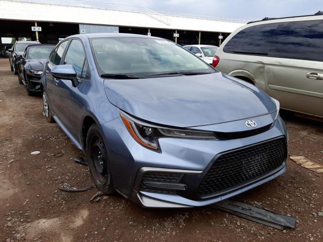 TOYOTA COROLLA LE 2021 with VIN 5YFEPMAE7MP178373 - Photo from auction