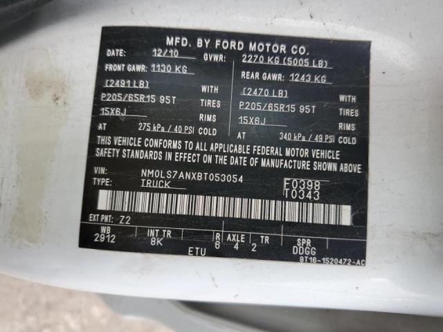 Photo 10 from auction – 2011 FORD TRANSIT CO with VIN NM0LS7ANXBT053054