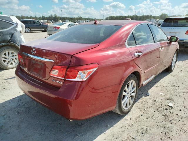 Photo 4 from auction – 2011 LEXUS ES 350 with VIN JTHBK1EG2B2416443