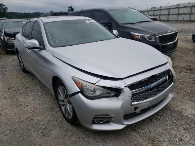INFINITI Q50 BASE 2014 with VIN JN1BV7AP9EM676271 - Photo from auction