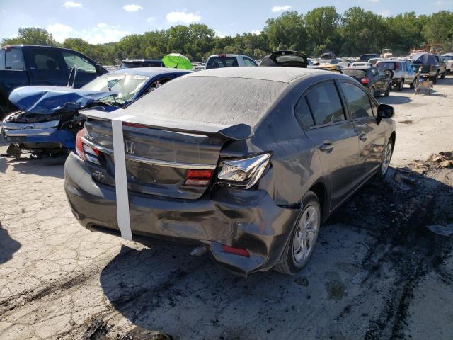 Photo 4 from auction – 2013 HONDA CIVIC LX with VIN 19XFB2F50DE045536