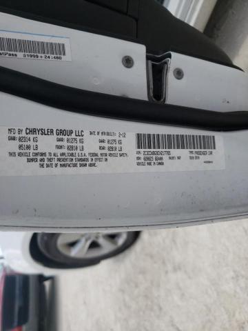 Photo 10 from auction – 2012 DODGE CHARGER SE with VIN 2C3CDXBG9CH217765