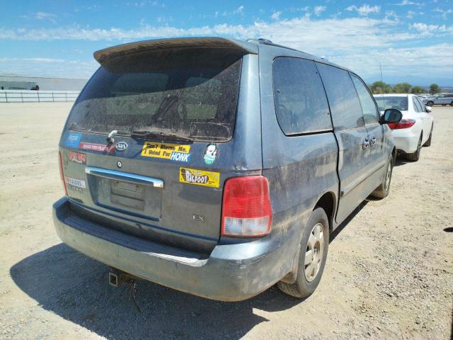 Photo 4 from auction – 2002 KIA SEDONA EX with VIN KNDUP131426222905