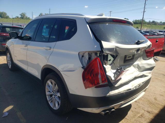 Photo 3 from auction – 2013 BMW X3 XDRIVE2 with VIN 5UXWX9C52D0D03824