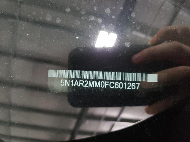 Photo 10 from auction – 2015 NISSAN PATHFINDER with VIN 5N1AR2MM0FC601267