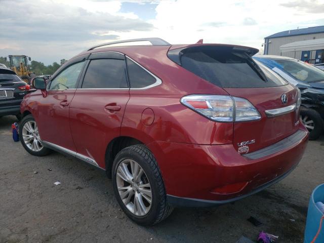 Photo 3 from auction – 2010 LEXUS RX 450 with VIN JTJBC1BA4A2008276