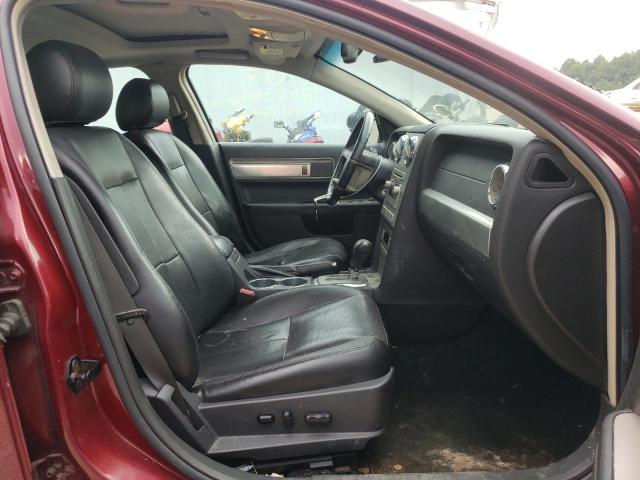 Photo 5 from auction – 2007 LINCOLN MKZ with VIN 3LNHM28T37R609865