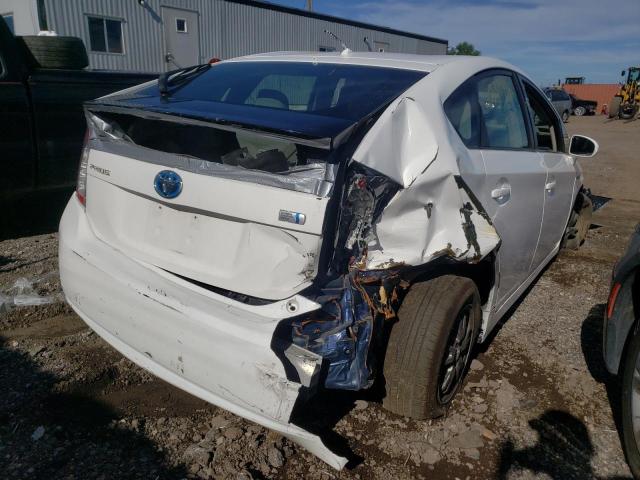 Photo 4 from auction – 2012 TOYOTA PRIUS with VIN JTDKN3DU0C1545638