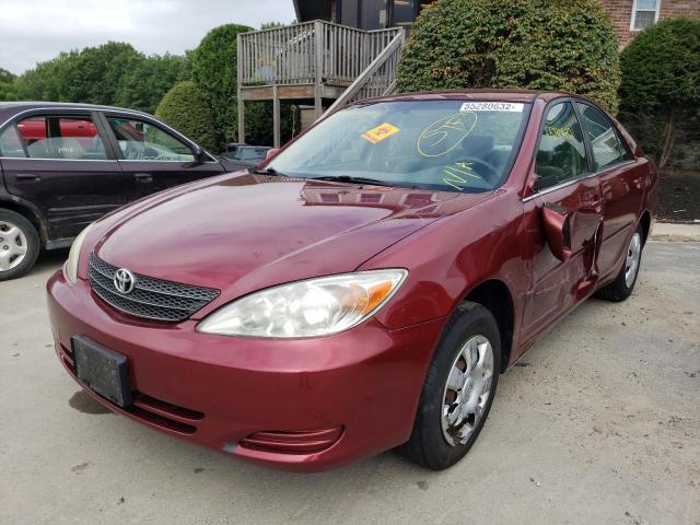 Photo 2 from auction – 2002 TOYOTA CAMRY LE with VIN JTDBE32K220111629