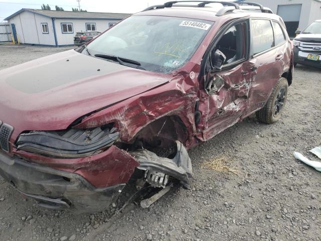 Photo 9 from auction – 2021 JEEP CHEROKEE T with VIN 1C4PJMBX2MD177130